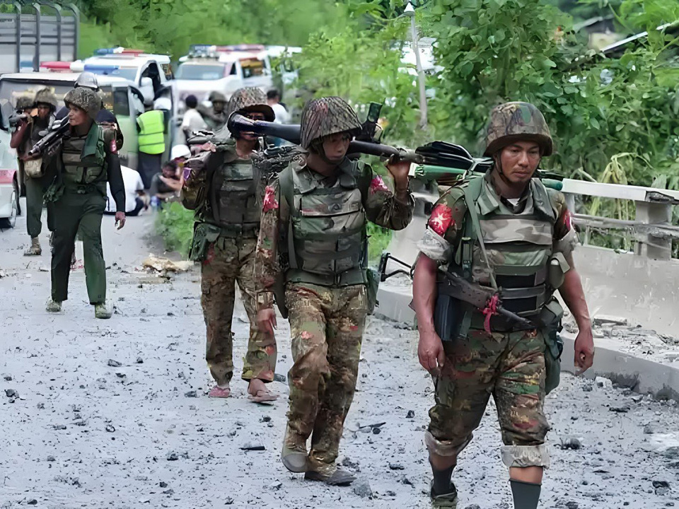 缅甸球队集训备战,力争晋级决赛 缅甸球队集训备战,力争晋级决赛