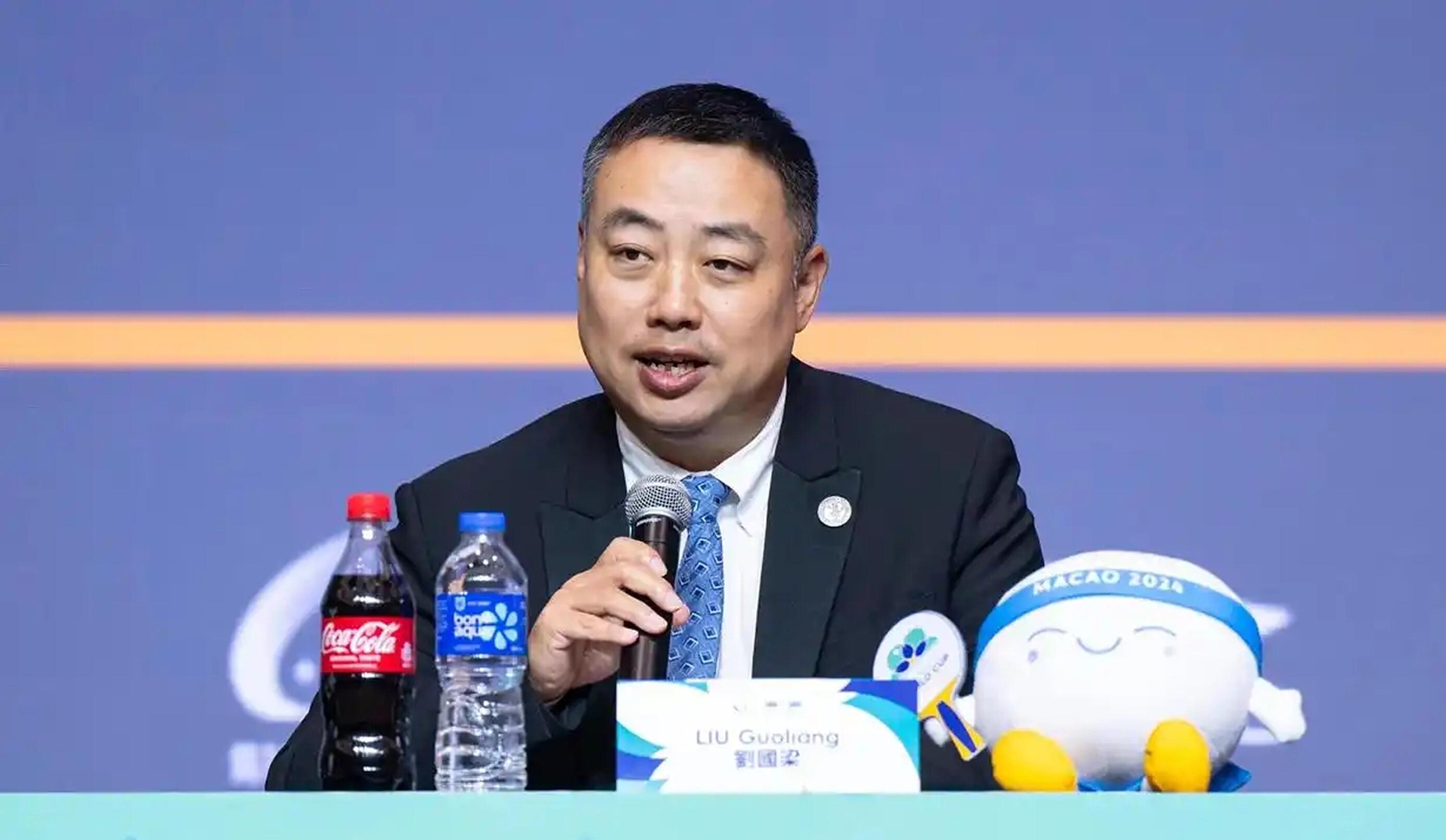 刘国梁在纽约的比赛中退赛