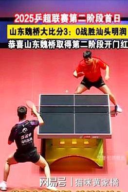 上海举行乒乓球比赛，勇士表现压倒性的简单介绍