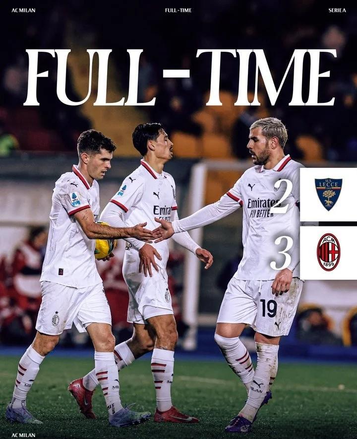 米兰德比：AC米兰不敌国际米兰，遭遇两连败