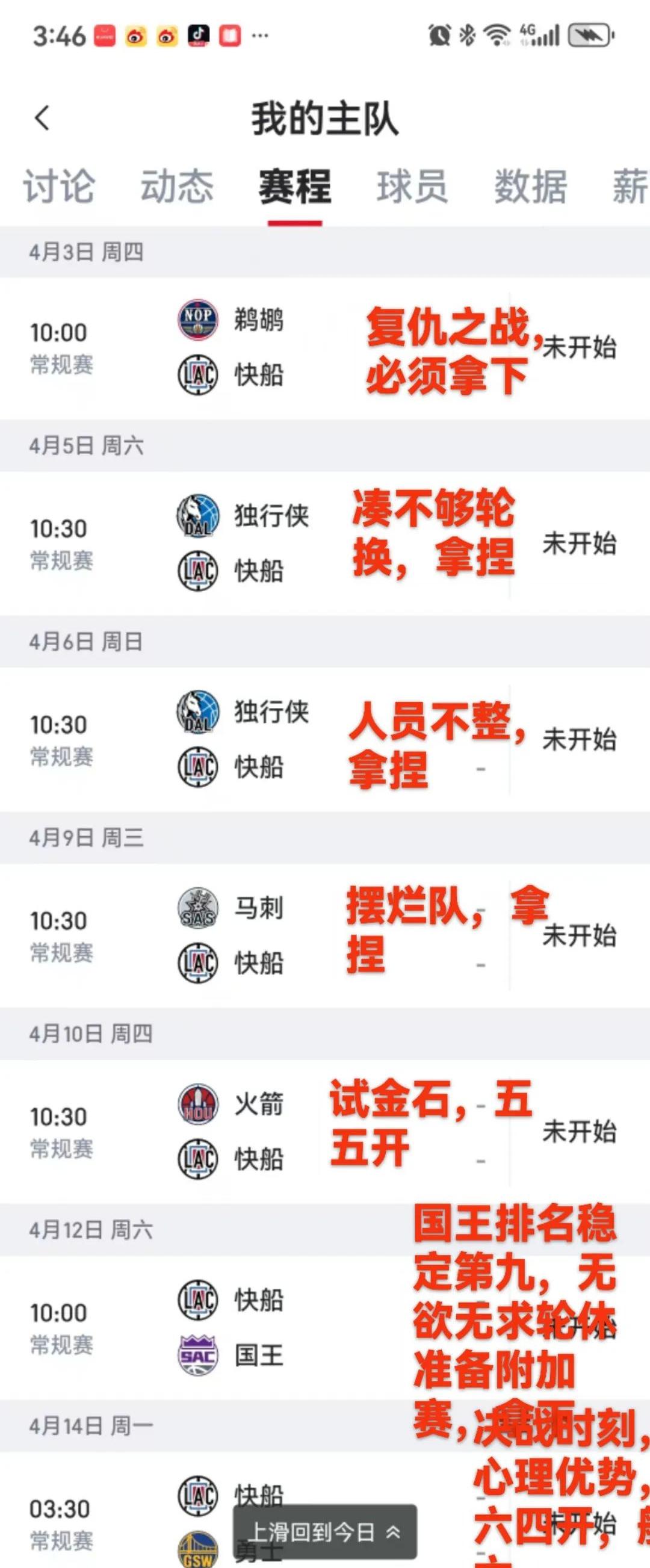 快船队三连胜，排名升至西部前列的简单介绍